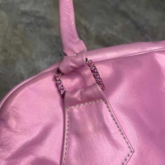 noir vintage y2k holographic pink shoulder bag - Picture 3 of 7